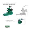 INSIZE Micrometer Stand 6301 / Inside Micrometer Clamp 6301-1 / Three Points Internal Micrometer Clamp 6301-2 - Image 2